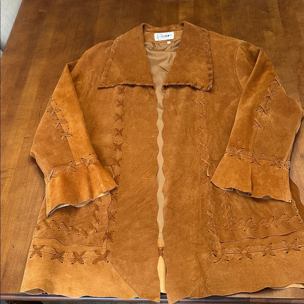 Vintage Suede Jacket- Large